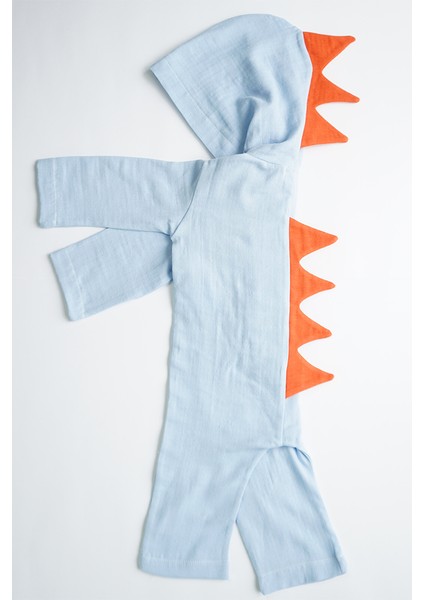 x Ipek Atlas Erkek Kız Bebek Çocuk Dinozor Tasarımlı Müslin Tulum fiyatları