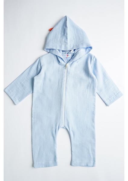 x Ipek Atlas Erkek Kız Bebek Çocuk Dinozor Tasarımlı Müslin Tulum fırsatları