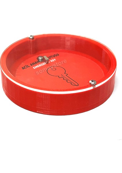 Marine Tekne Acil Anahtar Kutusu Ø100mm Yükseklik 25mm 2 Adet