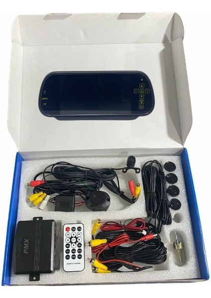 PARK SENSÖRÜ 22MM SİYAH (18.5MM KAMERALI-7" AYNALI-AUX/BLUETOOTH/SD KART/USB/MULTIMEDIA/KUMANDALI)