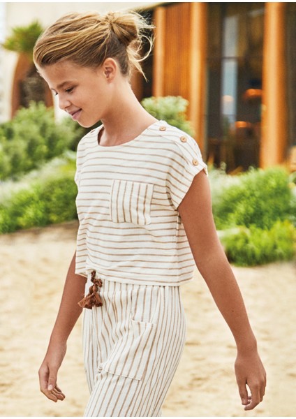 Kız Çocuk Yazlık Tişört 6048