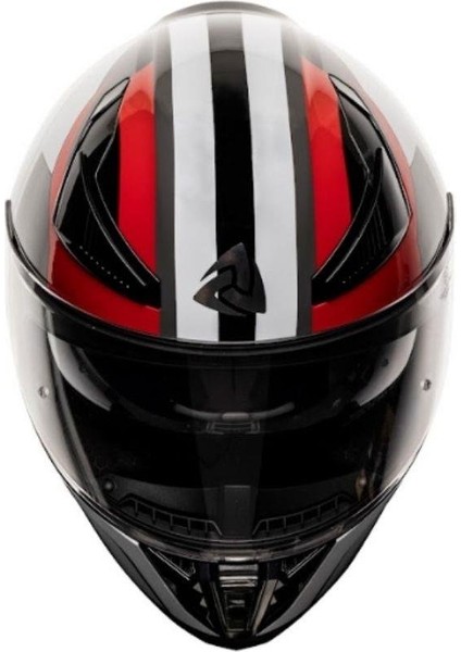 853 Shine Red Blue Full Face Motosiklet Kaskı fiyatları