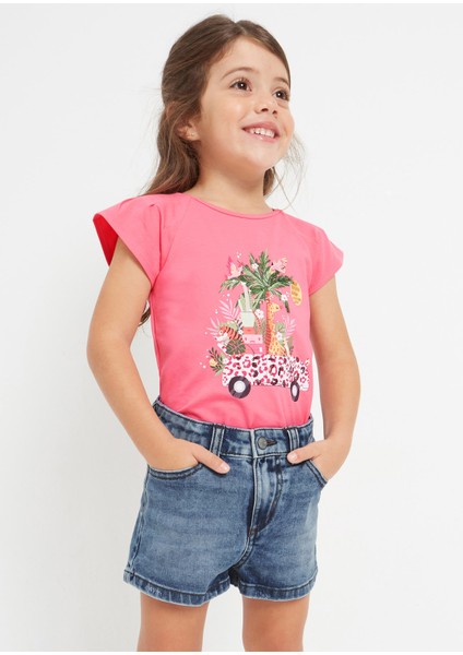 Kız Çocuk Denim Şort 236