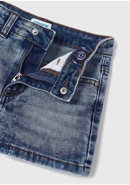 Kız Çocuk Denim Şort 236