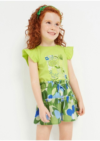 Kız Çocuk Yazlık Etek 3907
