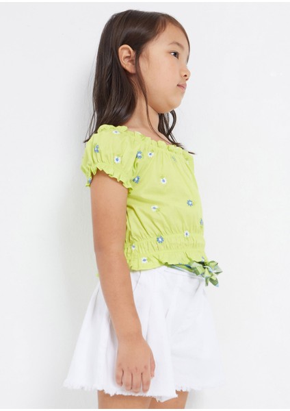 Kız Çocuk Gabardin Şort 3209 modelleri