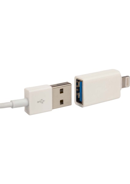 USB To Iphone Otg Çevirici Dönüştürücü Adaptör indirimleri