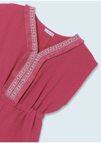 Mayoral Kız Çocuk Yazlık Şort Tulum 6847