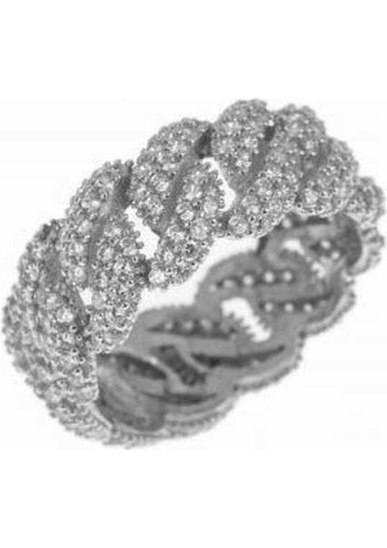 Gümüş Taşlı Gurmet Bayan Yüzük