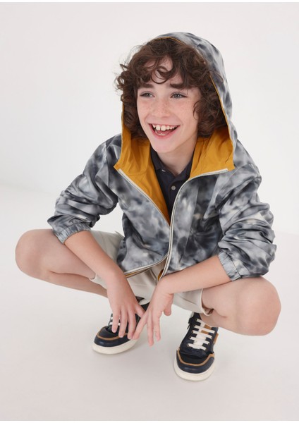 Mayorak Erkek Çocuk Çift Taraflı Yağmurluk 6454 modelleri