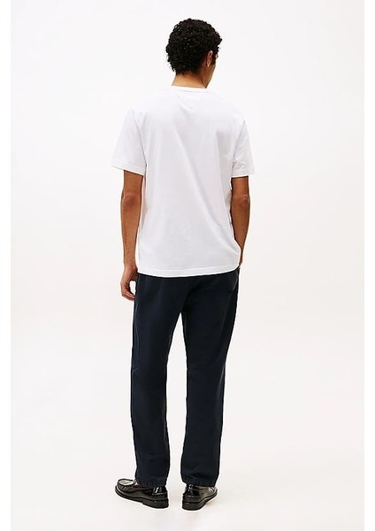 Erkek Th Yuvarlak Yaka T-Shirt - Beyaz modelleri