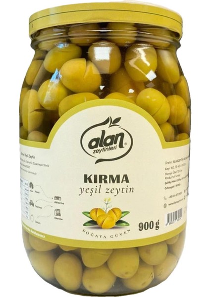 Kırma Yeşil Zeytin 181 - 230 Kb 900 G E