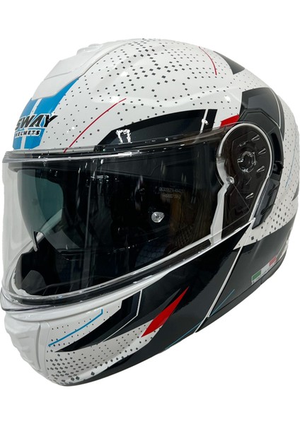 Sw 917 Fusıon White Black Çene Açılır