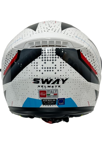 Sw 917 Fusıon White Black Çene Açılır