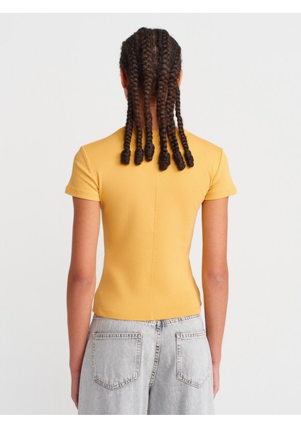 31673 V Yaka T-Shirt-Siyah fiyatları