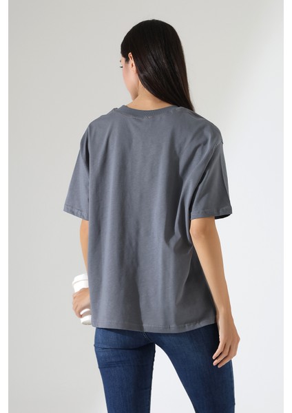 Penye Kompakt Ağır Kumaş Yaka Kaşkorseli Kısa Kol T-Shirt 21667 Siyah fırsatları