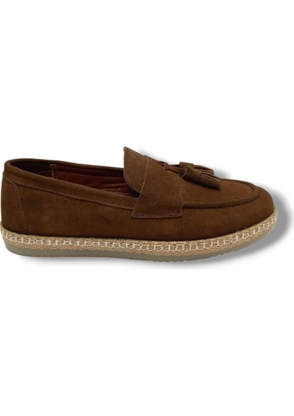 323-25 Süet Deri Fiyonk Püsküllü Loafer Erkek Ayakkabı fiyatları