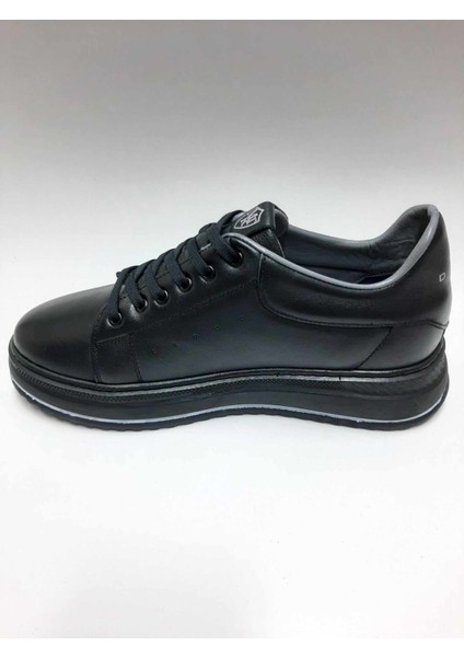 Deri Rahat Bağcıklı Siyah Erkek Ayakkabı C-7861754MRT modelleri