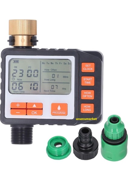 Otomatik Sulama Saati Zamanlayıcısı Bahçe Sulama Elektronik Sistemi (Lcd Ekran - Dijital Programlanabilir) indirimleri