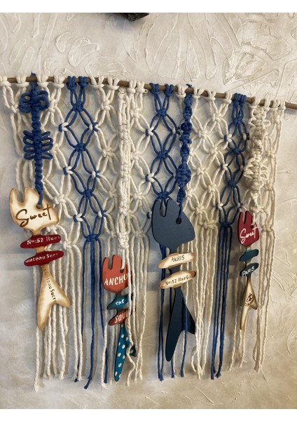 Balıklı Ağ Makrome modelleri