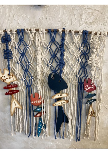 Balıklı Ağ Makrome indirimleri