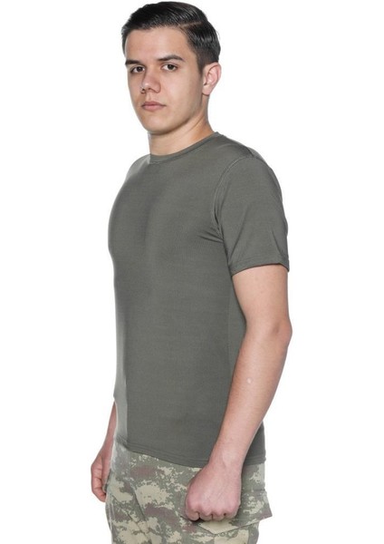 Kısa Kol Microfiber T-Shirt Askeri ve Outdoor Microfiber Üst Içlik Fanila Tişört fiyatları