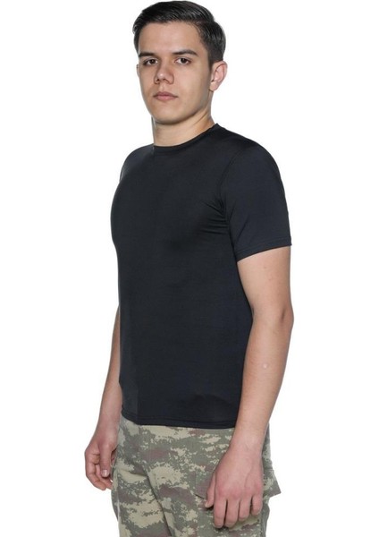 Kısa Kol Microfiber T-Shirt Askeri ve Outdoor Microfiber Üst Içlik Fanila Tişört fiyatları