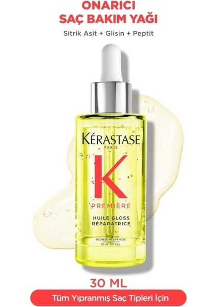 Premıer Huile Gloss Reparatrice-Onarıcı Lüks Parlaklık Veren Bakım Yağ 30 ml fiyatları