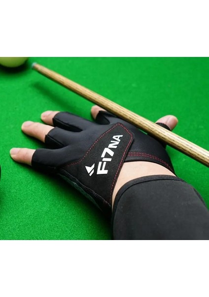 5 Parmak Giyilebilir Profesyonel Bilardo Eldiveni
