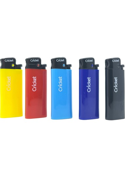 Renkli Cep Boy/pocket - Taşlı Çakmak 5'li Set No:1 modelleri