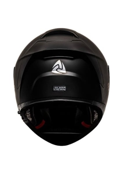 853 Solid Matt Black Full Face Motosiklet Kaskı fırsatları