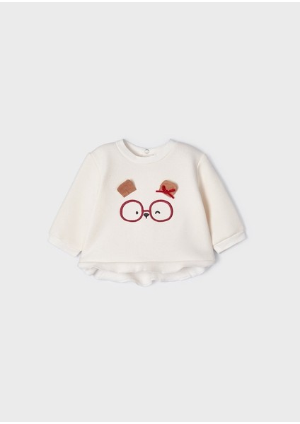 Yenidogan Kız Bebek Pullover 2403