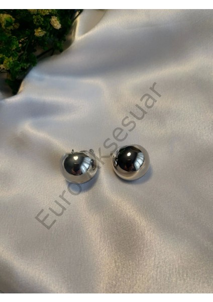 Silver Vıp Sepet Küpe