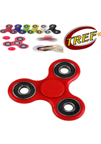 Tref Çarkı Sarı- Çarkı Fidget Spinner 3 Lü