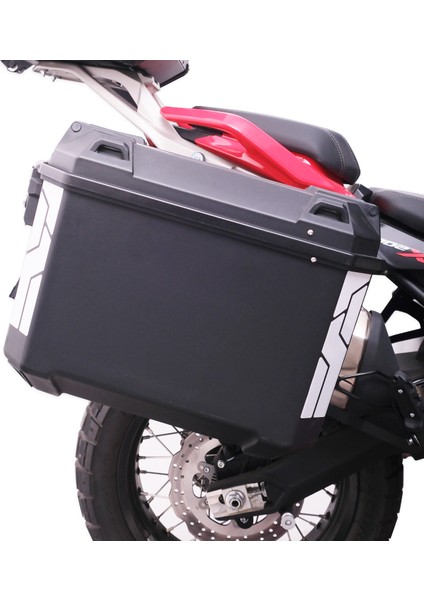Universal 26 Lt x 2 Plastik Motosiklet Yan Çanta Seti Siyah modelleri