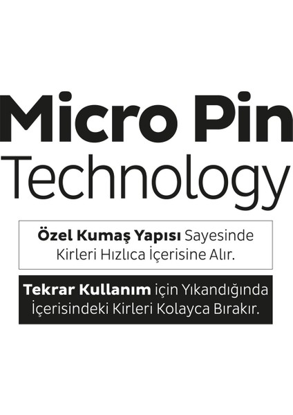 Bio Yüzey Temizlik Havlusu 50 Adet Deniz Tuzu Yosun