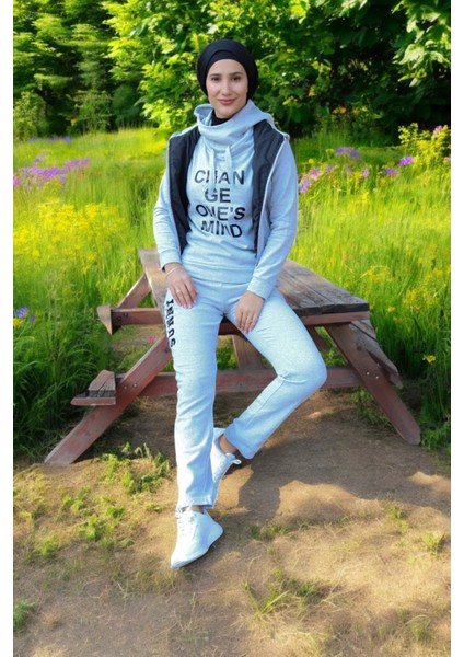 Kışlık Günlük Sevgili Kombini Üçlü Kadın Takım indirimleri