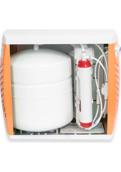 Su Arıtma Cihazı 5 Aşamalı 12 Litre Pompasız - Turuncu