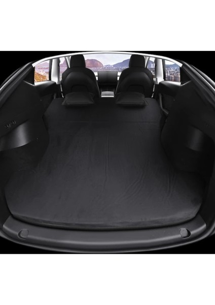 Tesla Model Y Araç İçi Şişme Yatak Ve Yastık Seti Pompa Gri Taşınabilir Arka Koltuk Uyku ve Dinlenme Seyahat ve Kamp Yatağı Konforlu fiyatları