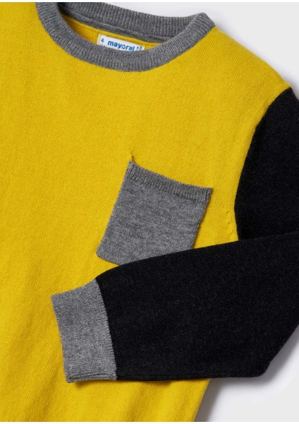 Erkek Çocuk Cepli Triko Kazak 4388 modelleri