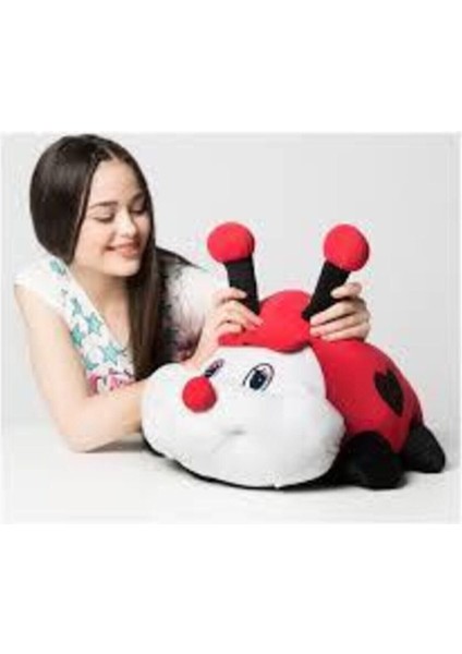 Oyuncak Uğur Böceği Peluş 35 cm Oyuncak Uyku ve Oyun Arkadaşım