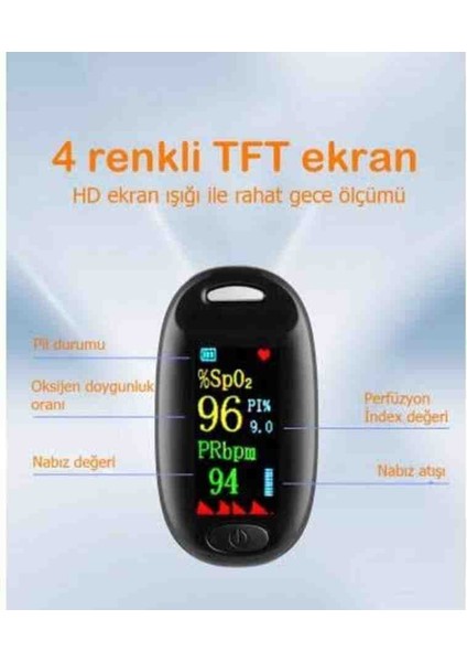 G Life G2 Parmak Tipi Pulse Oksimetre