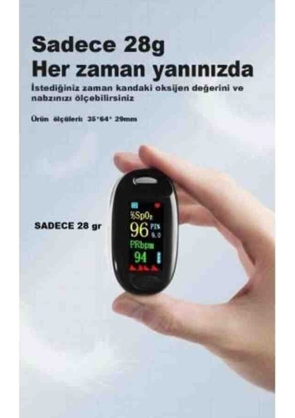 G Life G2 Parmak Tipi Pulse Oksimetre