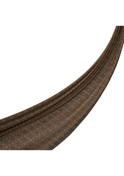 Ipekevi Monogram Şal - Koyu Vizon fiyatları