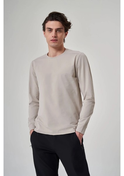erkek gri uzun kollu tişört 1512129