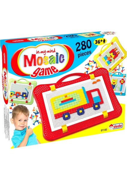 Mozaik Çivi Oyunu 280 Parça