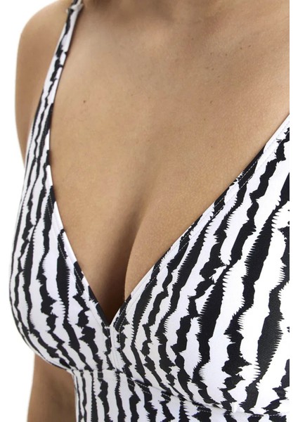 Swimsuit U Back Allover Kadın Siyah Yüzücü Mayosu 005174520 modelleri