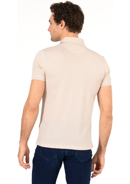 Erkek Slim Fit Serin Tutan Polo Yaka Düğmeli T-Shirt -D7087 modelleri