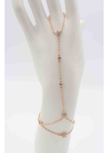 Shesra Gold Çiçek Detaylı Şahmeran