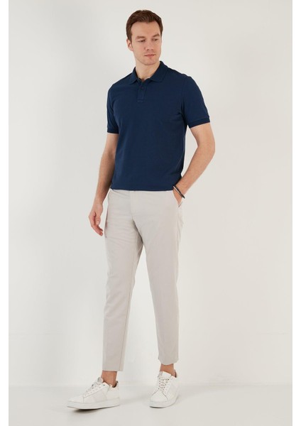 Erkek Slim Fit Serin Tutan Polo Yaka Düğmeli T-Shirt -D7087 modelleri